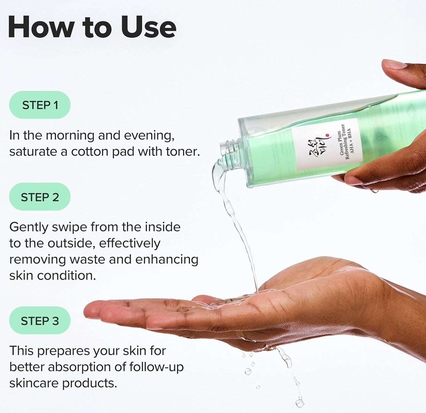 BEAUTY OF JOSEON - Green Plum Refreshing Toner AHA + BHA