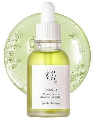 Beauty of Joseon Calming Serum Green Tea Panthenol Soothing, Moisturizing Sensitive, Acne-Prone, UV Irritated Skin, Daily Korean Skin Care for Men and Women