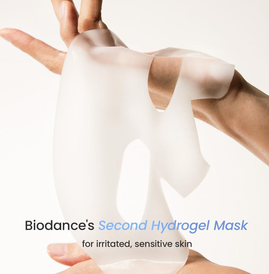 BIODANCE Hydro Cera-nol Real Deep Mask, Overnight Hydrogel Mask, Hydrating Facial Mask For Sensitive Skin, Redness Reducing & Quick Soothing Effect, Korean Skincare, Stocking Stuffers |1.19oz(34g)