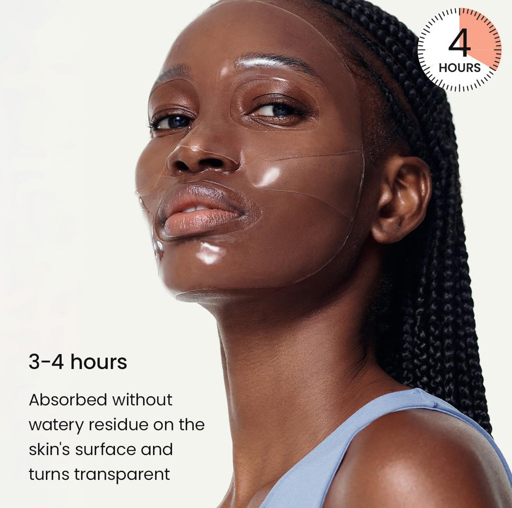 BIODANCE Hydro Cera-nol Real Deep Mask, Overnight Hydrogel Mask, Hydrating Facial Mask For Sensitive Skin, Redness Reducing & Quick Soothing Effect, Korean Skincare, Stocking Stuffers |1.19oz(34g)