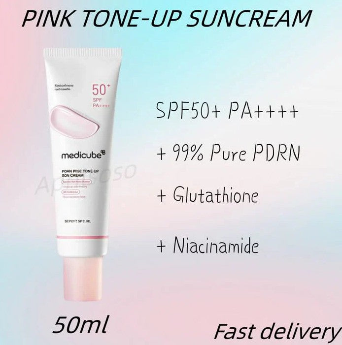 Medicube PDRN Pink Tone Up Sun Cream