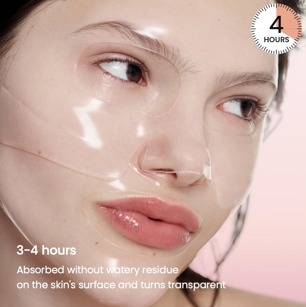 BIODANCE Bio-Collagen Real Deep Mask, Hydrating Overnight Hydrogel Mask, Pore Minimizing, Elasticity, Plumping Improvement, Korean Skincare, Stocking Stuffers for Teen Girls  1.19oz(34g)