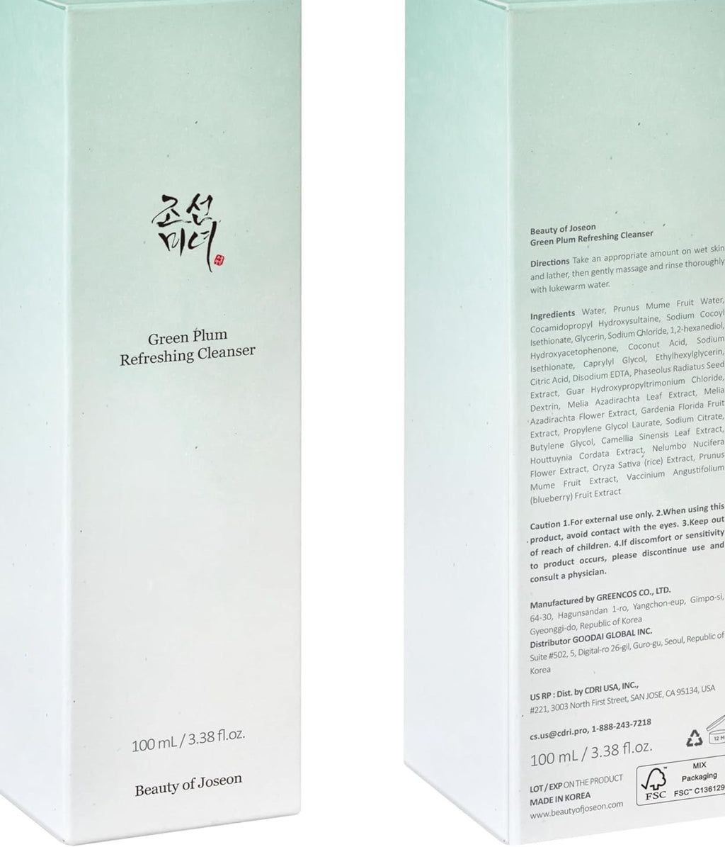 Green Plum Refreshing Cleanser - Beauty of Joseon